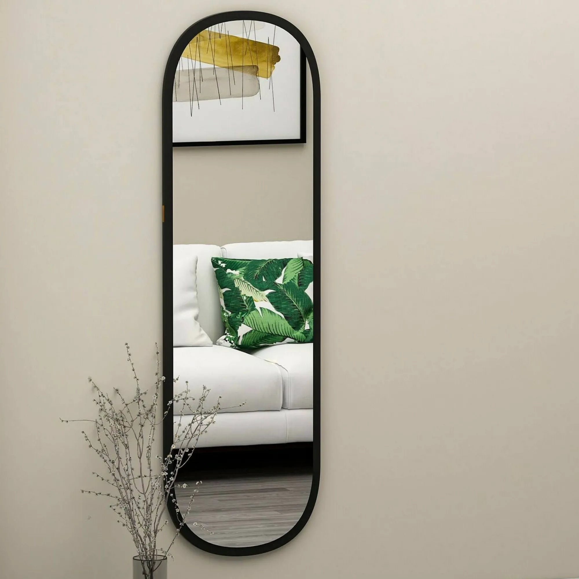 Specchio Korban, 40x2h120 cm,<Dmora Store