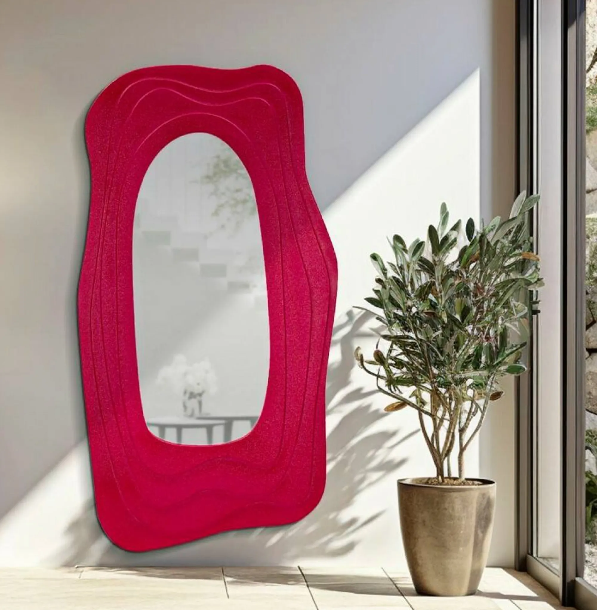 Specchio Pregola, 90x4 h165 cm,<Dmora Clearance