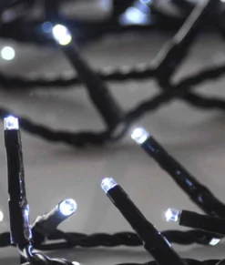 Stringa luci 300 LED, 14,95 m, luci bianche fredde<Dmora Best