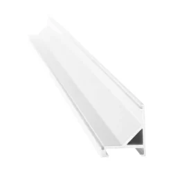 Striscia Led SLOT ANG QUADRO D16xD18 3000 mm WH, 300 x 2 x h2 cm,<Dmora Online