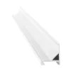 Striscia Led SLOT ANG TONDO D16xD18 2000 mm WH, 200 x 2 x h2 cm,<Dmora Outlet