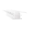 Striscia Led SLOT REC TRIMLESS D46xD20 2000 mm WH, 200 x 5 x h2 cm,<Dmora Outlet