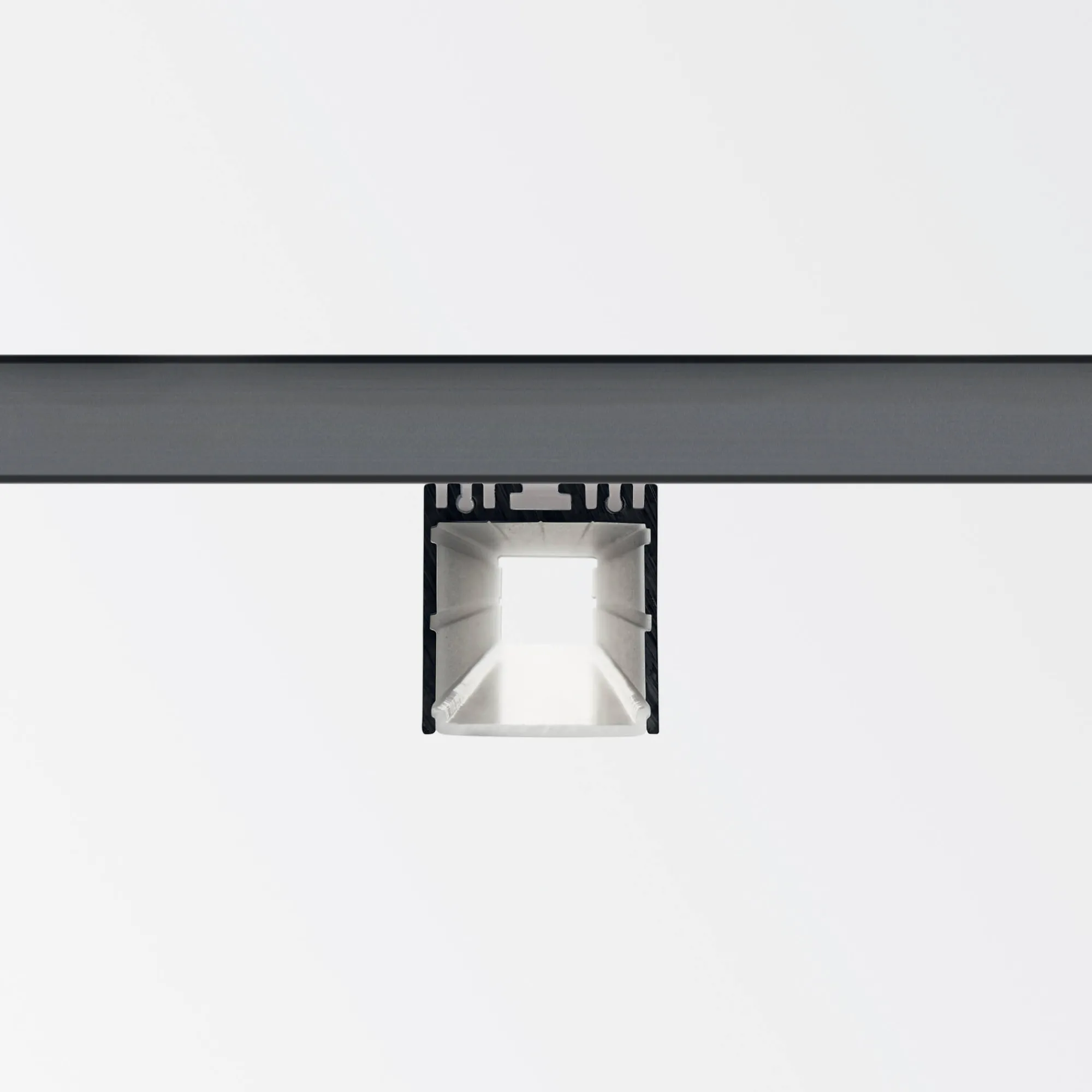 Striscia Led VISION TRIMLESS PROFILO 2000 mm BK, 200 x 4 x h4 cm,<Dmora Store