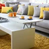 Tavolino da salotto Adrina, 102x50h43/54 cm,<Dmora Flash Sale