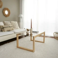 Tavolino da salotto Aldino, 85x55h40 cm,<Dmora Outlet