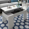 Tavolino da salotto Almas, 100x50h45/56 cm,<Dmora Store