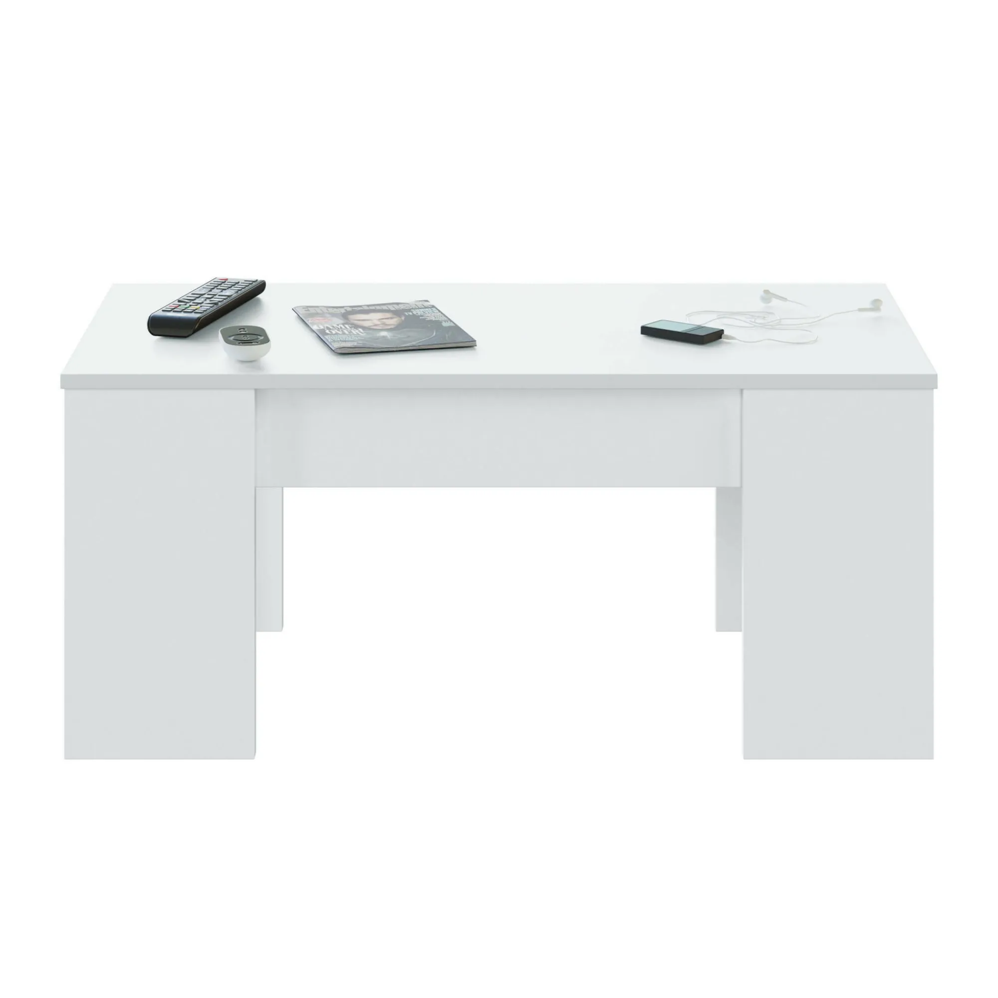 Tavolino da salotto Almas, 100x50h45/56 cm,<Dmora Store