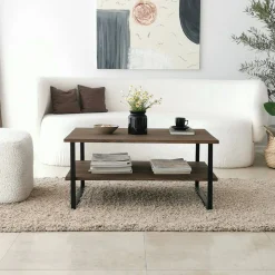 Tavolino da salotto Aprica, 85x60h40 cm,<Dmora Store