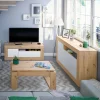 Tavolino da salotto Aspra, 105x55h45/56 cm,<Dmora Online