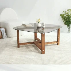 Tavolino da salotto Aurano, 80x80h40 cm,<Dmora Fashion