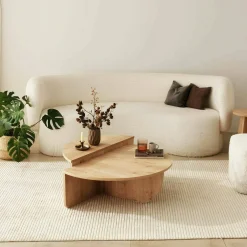 Tavolino da salotto Azim, 90x90h35 cm,<Dmora Best