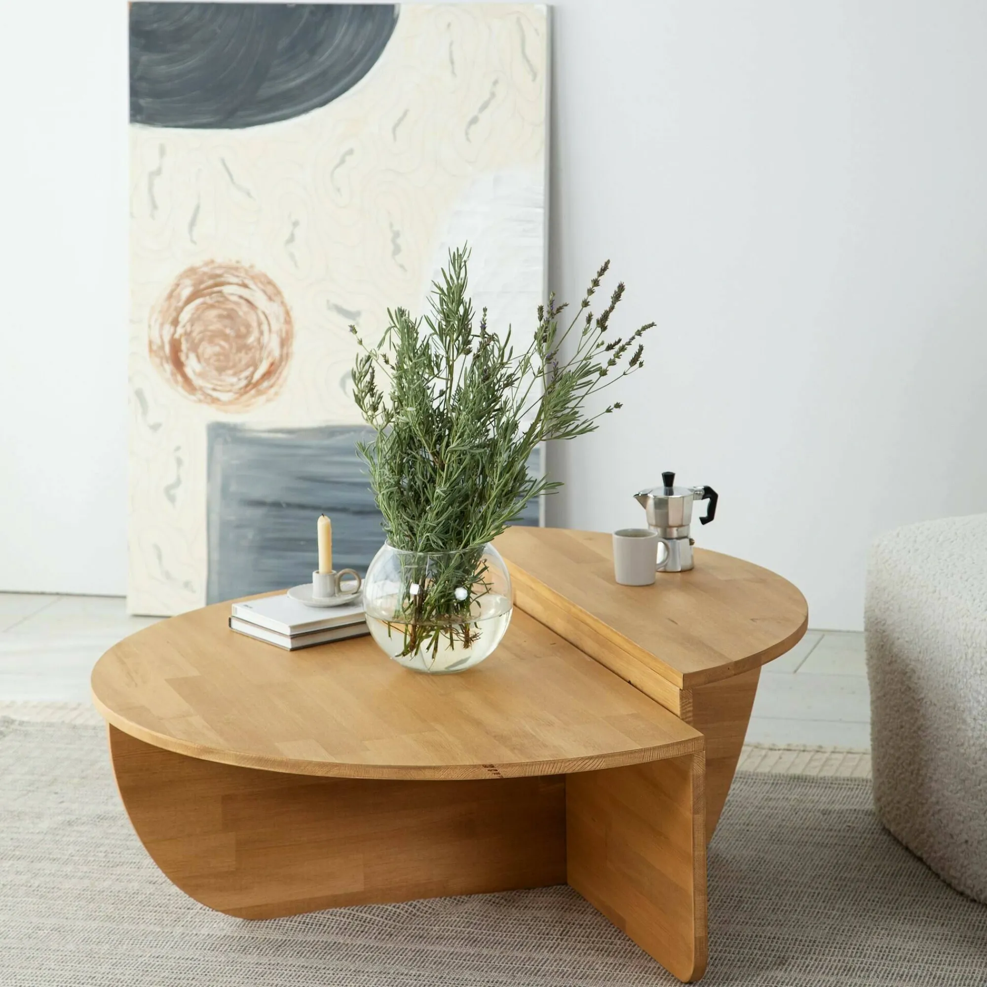 Tavolino da salotto Azim, 90x60h35 cm,<Dmora Best Sale