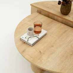 Tavolino da salotto Azim, 90x90h35 cm,<Dmora Best