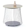 Tavolino da salotto BadHonnef, Tavolo basso da caffè, Portariviste per divano, Ripiano da soggiorno, 50x50 h50 cm,<Dmora Cheap