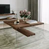 Tavolino da salotto Barcis, 75x75h40 cm,<Dmora Outlet