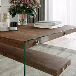 Tavolino da salotto Barcis, 75x75h40 cm,<Dmora Outlet