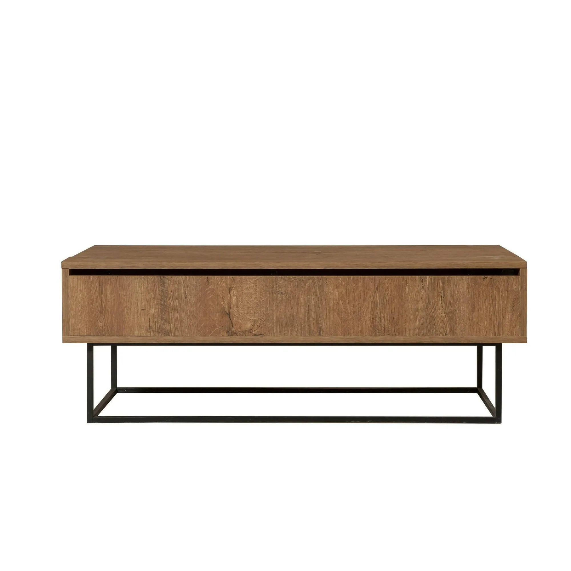Tavolino da salotto Barghe, 120x60h43 cm, Noce e Nero<Dmora Cheap