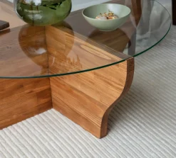 Tavolino da salotto Califfi, 92x92h36 cm,<Dmora Best