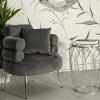Tavolino da salotto Castelli, 48x48 h62 cm,<Dmora Outlet