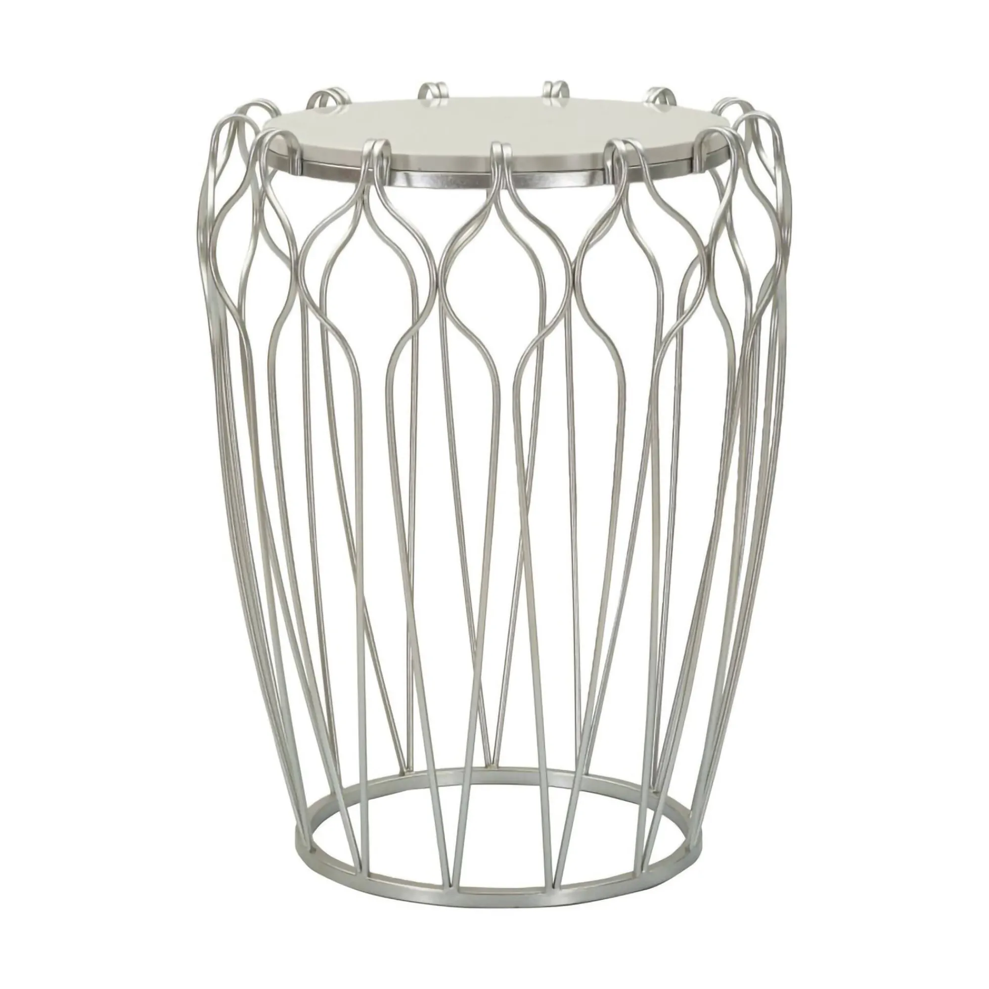 Tavolino da salotto Castelli, 48x48 h62 cm,<Dmora Outlet