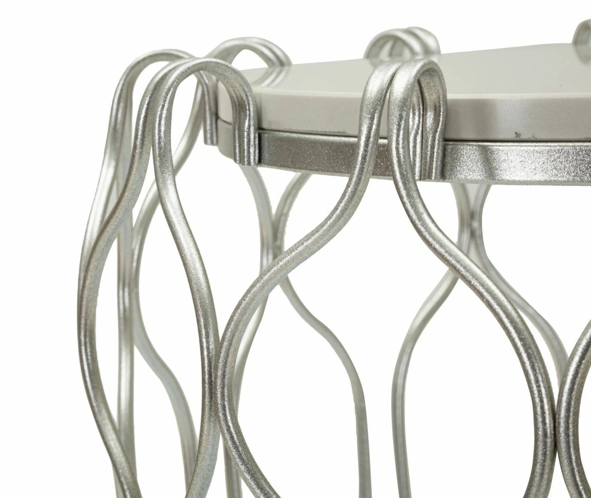 Tavolino da salotto Castelli, 48x48 h62 cm,<Dmora Outlet