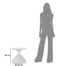 Tavolino da salotto Ceva, 45x45 h39 cm,<Dmora Best Sale