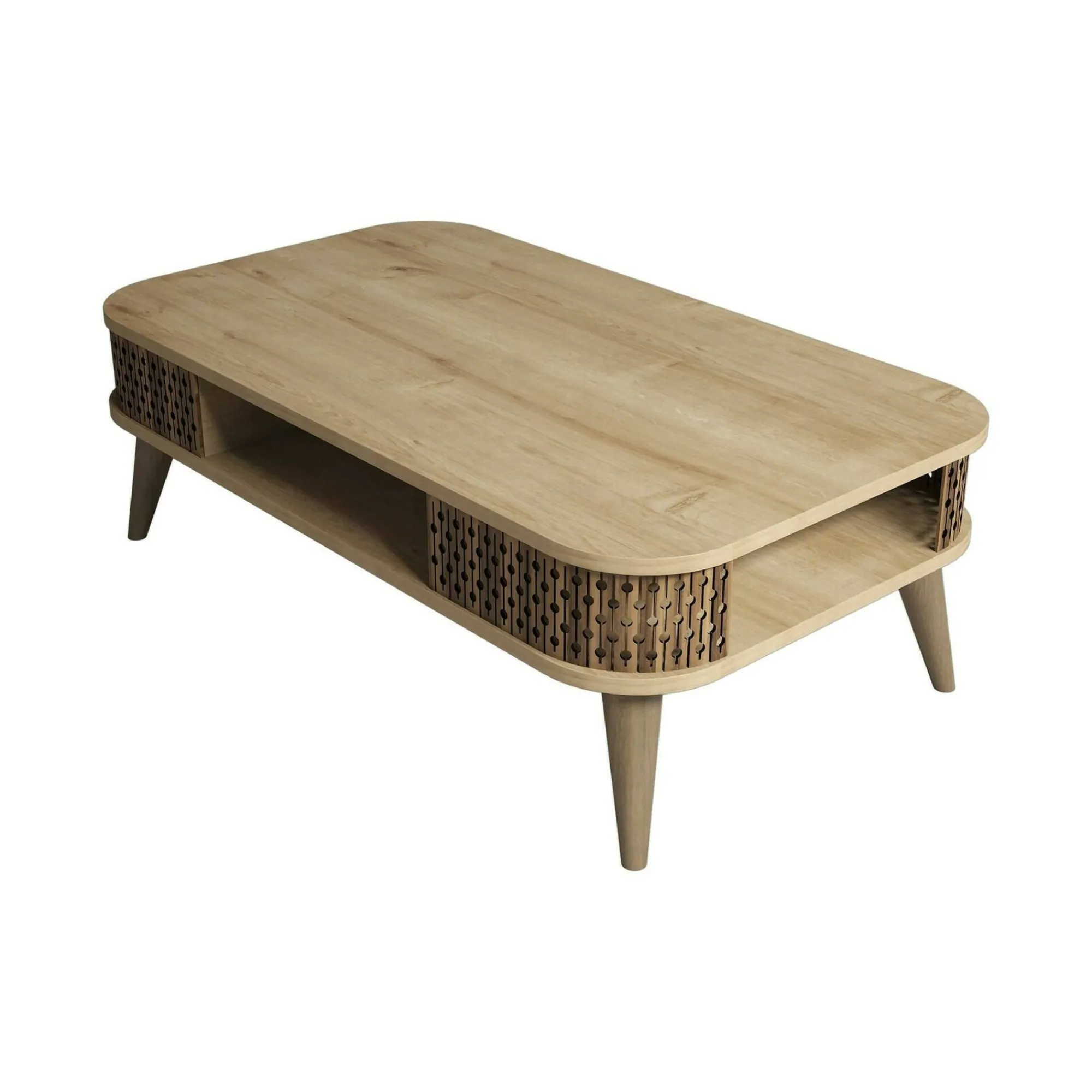 Tavolino da salotto Cigno, 105x60h35 cm,<Dmora Clearance