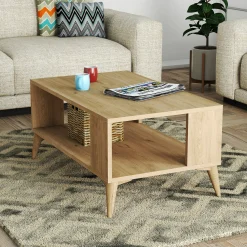 Tavolino da salotto Dabdelkade, 90x42 h54 cm,<Dmora Store