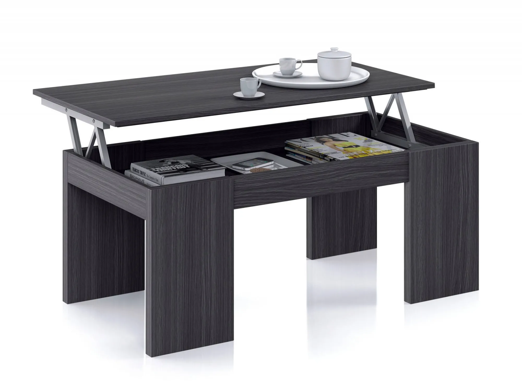 Tavolino da salotto Dgollin, 100x50h43/84 cm,<Dmora Online