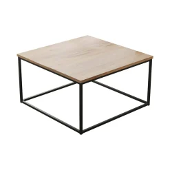 Tavolino da salotto Dkristianse, 72x72 h40 cm,<Dmora Store