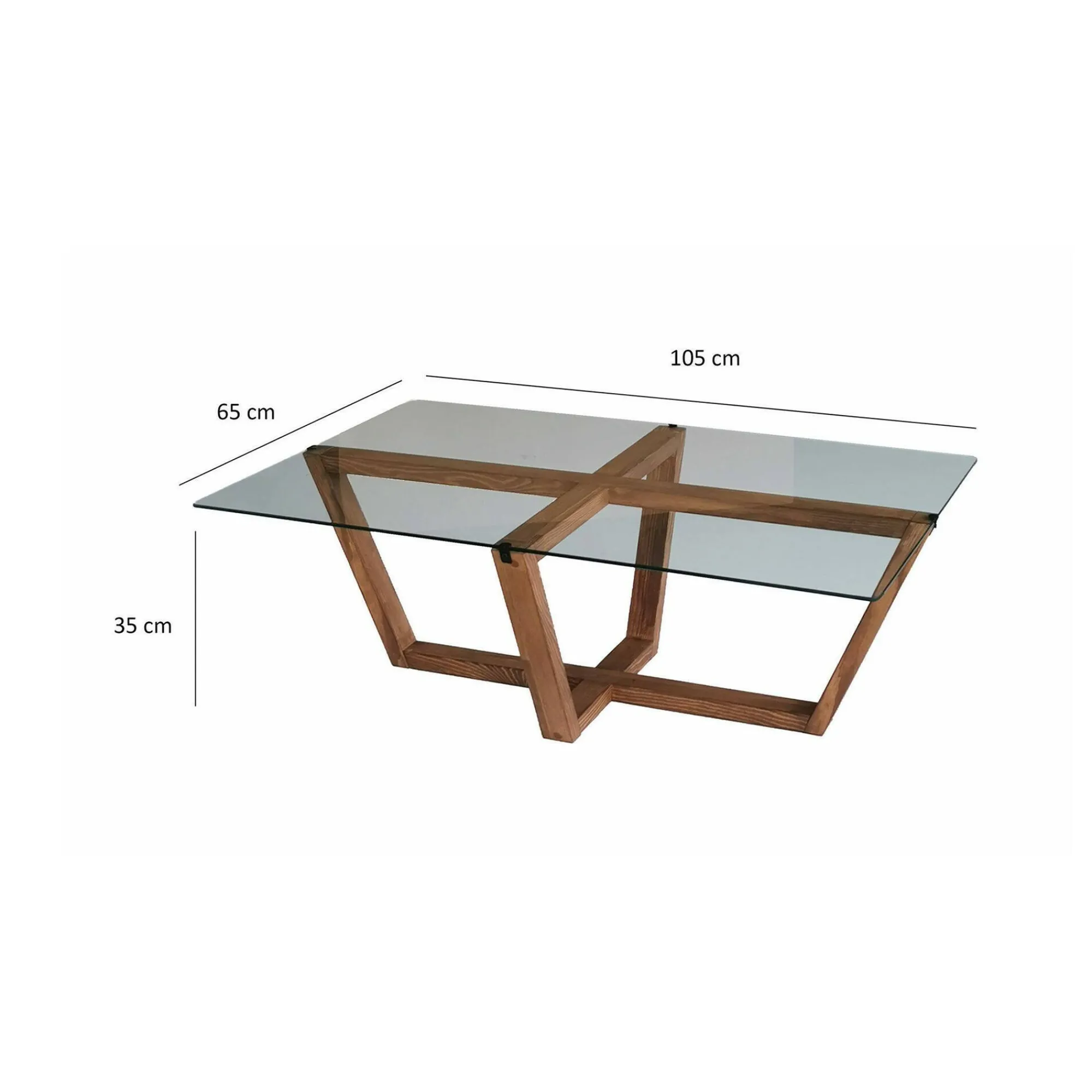 Tavolino da salotto Dliveran, 105x65h35 cm,<Dmora Sale