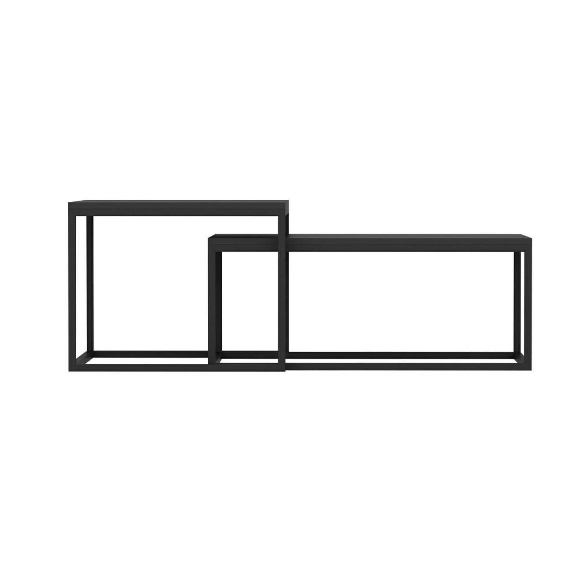 Tavolino da salotto Dmaccacar, 72x37 h45 cm,<Dmora Discount