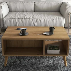 Tavolino da salotto Dnapolitan, 90x42 h54 cm,<Dmora Cheap