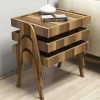 Tavolino da salotto Dpisciott, 54x40 h64 cm,<Dmora Cheap
