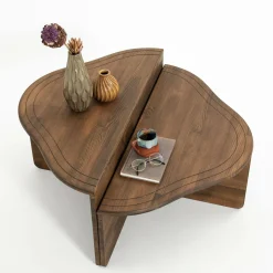 Tavolino da salotto Emiri, 90x90h40 cm,<Dmora Hot