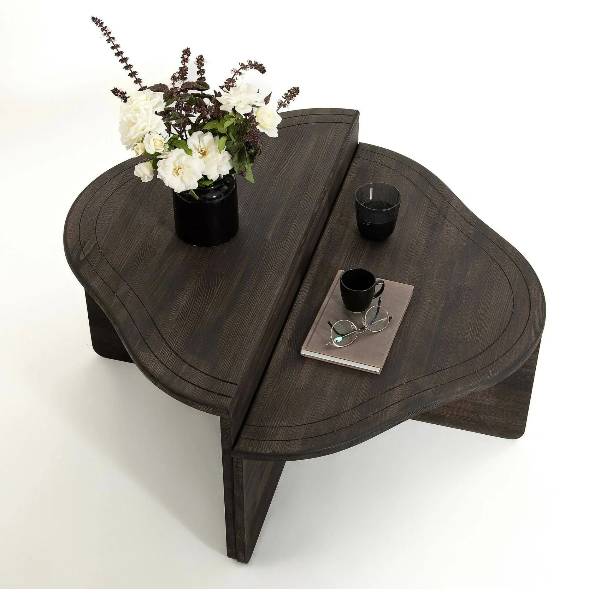 Tavolino da salotto Emiri, 90x90h40 cm,<Dmora Cheap