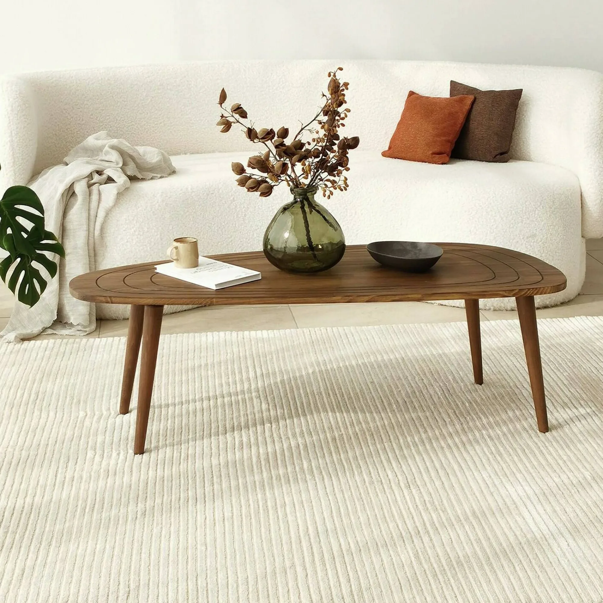 Tavolino da salotto Eugenia, 115x50h38 cm,<Dmora Cheap