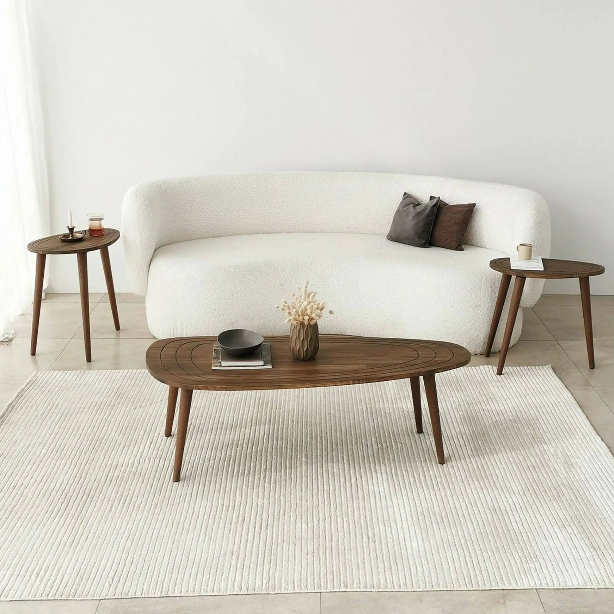 Tavolino da salotto Eugenia, 115x50h38 cm,<Dmora Cheap