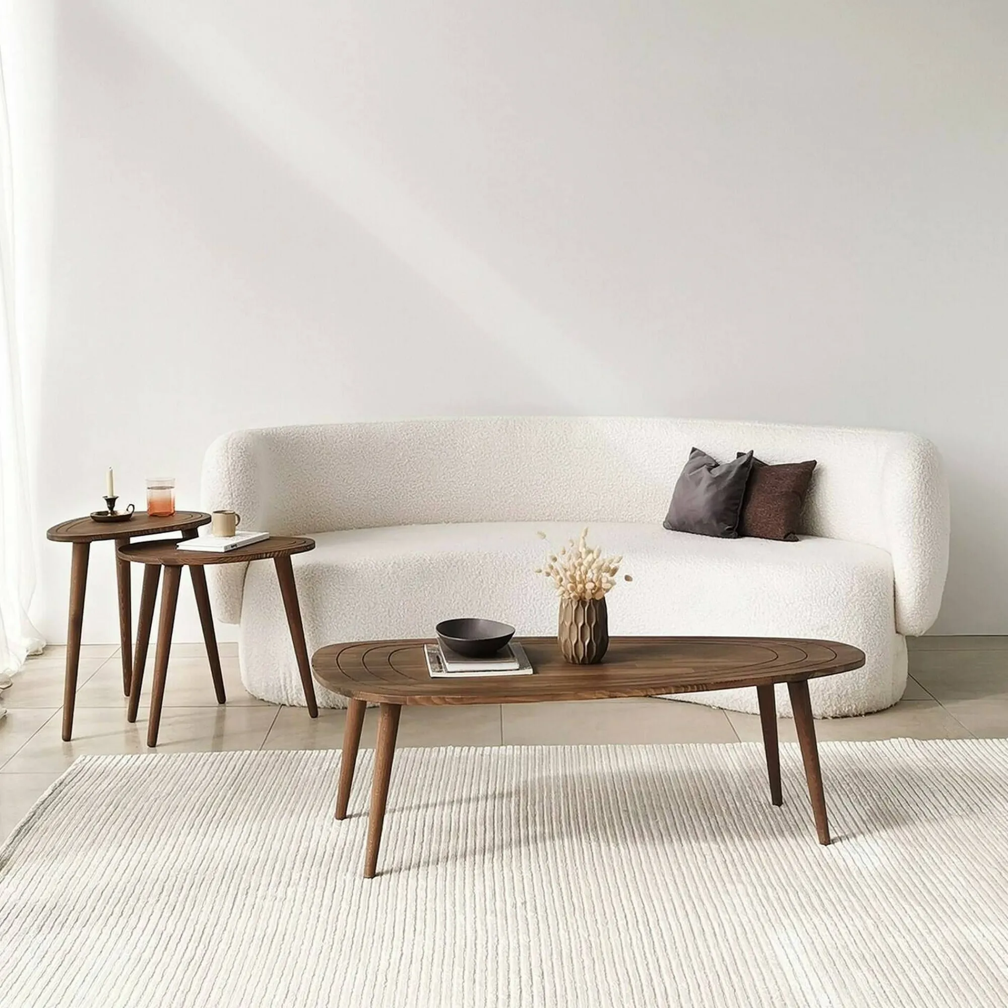 Tavolino da salotto Eugenia, 115x50h38 cm,<Dmora Cheap