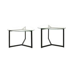 Tavolino da salotto Flora, 82x58h40 cm,<Dmora Discount