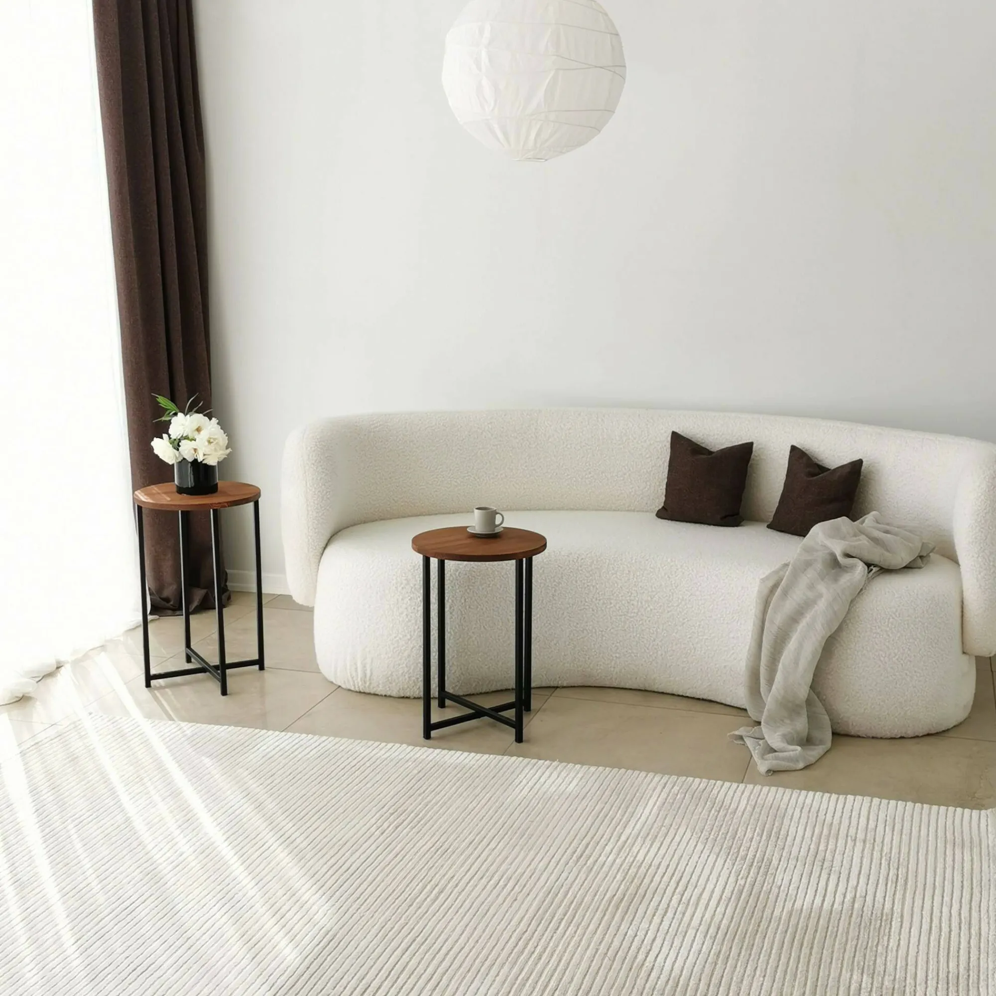 Tavolino da salotto Gwenllian, 70x35h55 cm,<Dmora Best