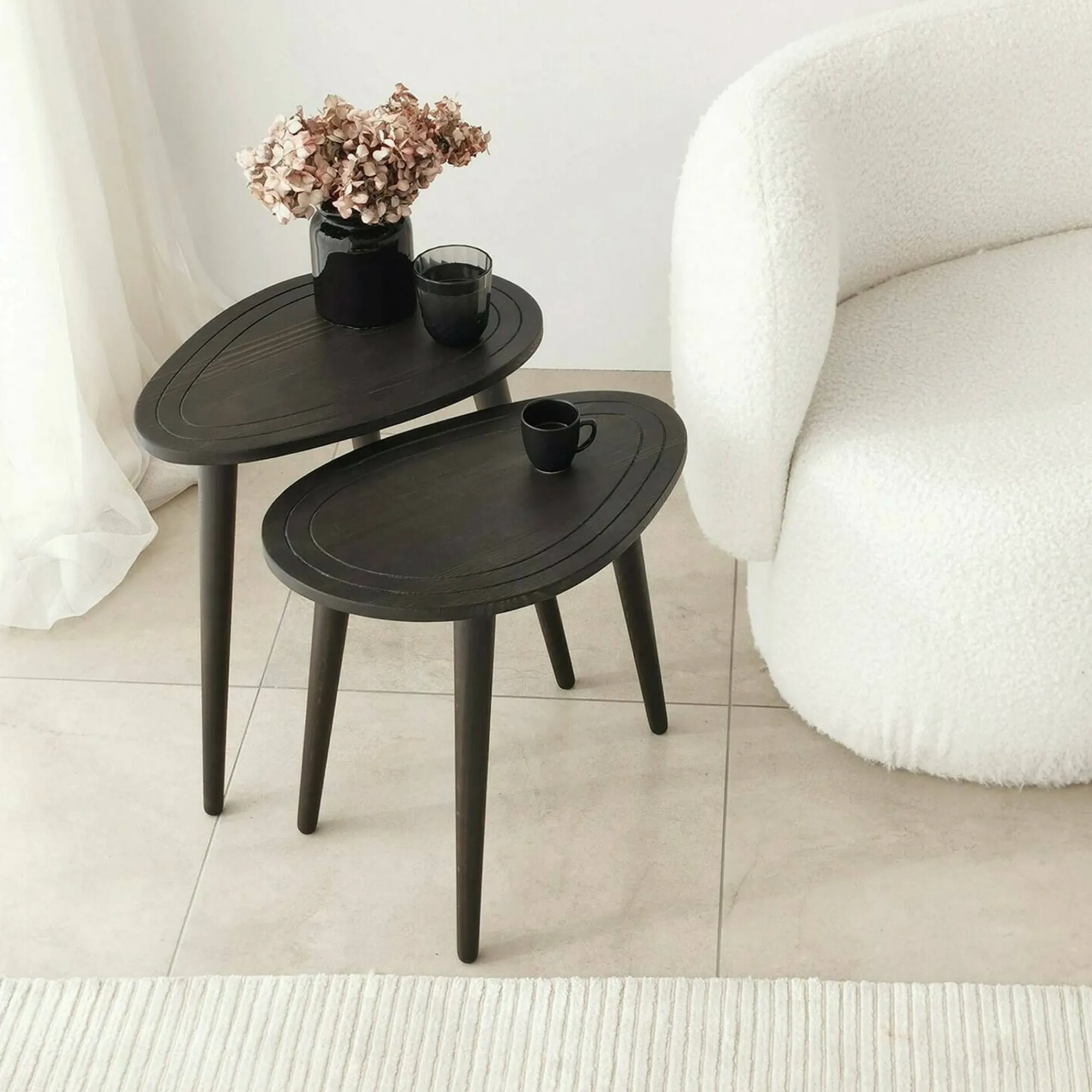 Tavolino da salotto Janequeo, 50x33h52 cm,<Dmora Outlet