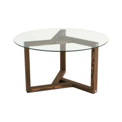 Tavolino da salotto Luigia, 75x75h40 cm,<Dmora Cheap