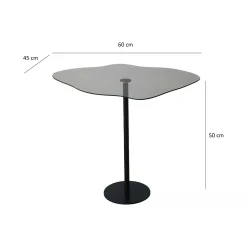 Tavolino da salotto Mensa, 60x45h50 cm,<Dmora Online