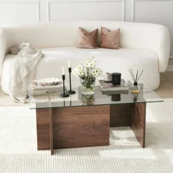 Tavolino da salotto Teti, 105x65h40 cm,<Dmora Cheap