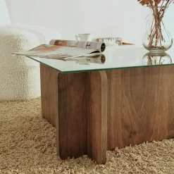 Tavolino da salotto Teti, 105x65h40 cm,<Dmora Clearance