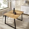 Tavolo allungabile Aryal, 160x90h75 cm,<Dmora Hot