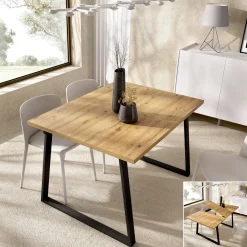 Tavolo allungabile Aryal, 160x90h75 cm,<Dmora Hot