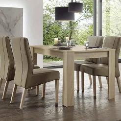 Tavolo allungabile Ddrummon, 137x90 h79 cm,<Dmora New