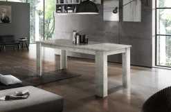Tavolo allungabile Dkayod, cm 120/170x90h75,<Dmora Clearance